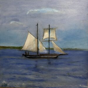 Sailboat on Lake Ontario